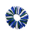 Spirit Pomchies  Ponytail Holder - Bottle Green/Royal Blue/White